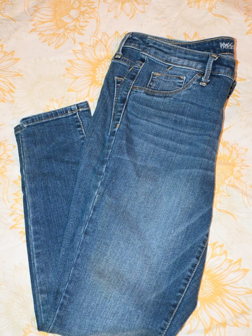 Women's Blue Stretch Jeggings - Slim Fit